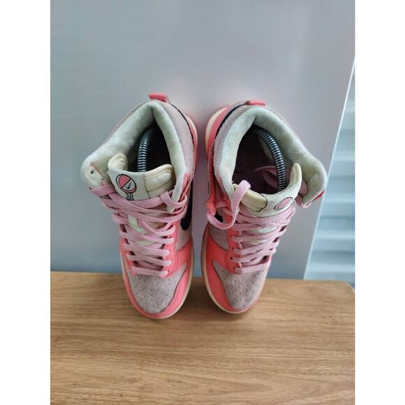 Nike Dunk High Hoops Pack Pink (W) DX3359-600 Women's Shoes Size 8.5 - Picture 5 of 8